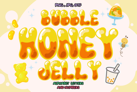 Bubble Honey Jelly: A Font That Adds Warmth and Personality