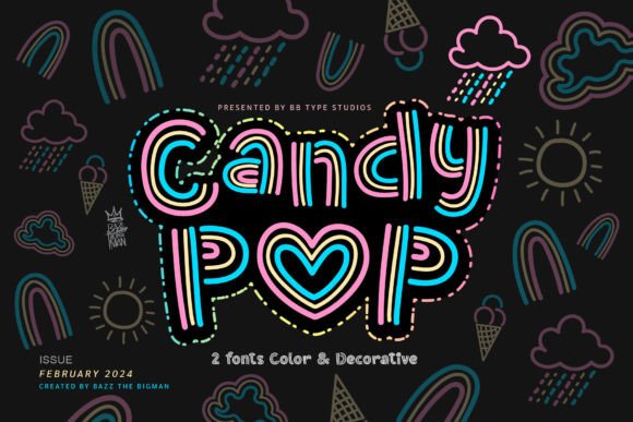Candy Pop: A Font That Adds Sweetness to Every Project