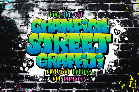 Champion Street Graffiti Font for Bold Campaigns