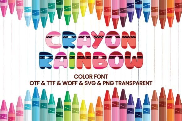 Crayon Rainbow: The Font That Elevates Your Brand