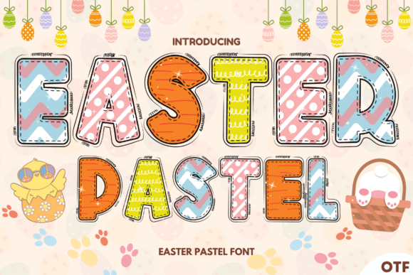 Easter Pastel: A Font That Brings Spring to Your Creations