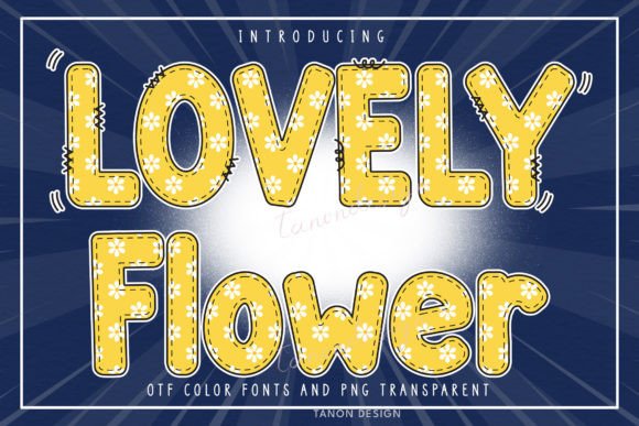 Font Choice That Speaks Volumes: How Lovely Flower Elevates Campaign Design