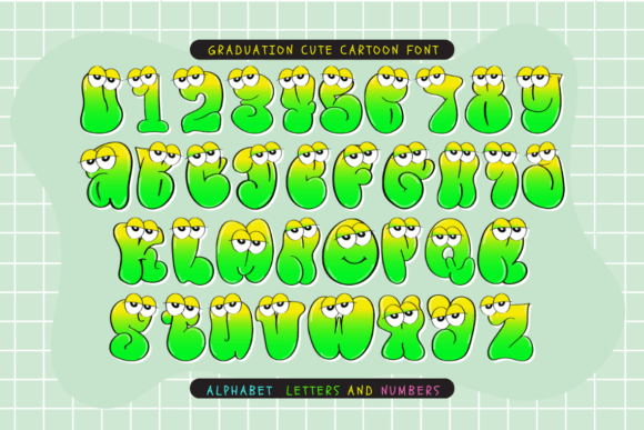 Graduation Cute Cartoon: A Font for Branding Success
