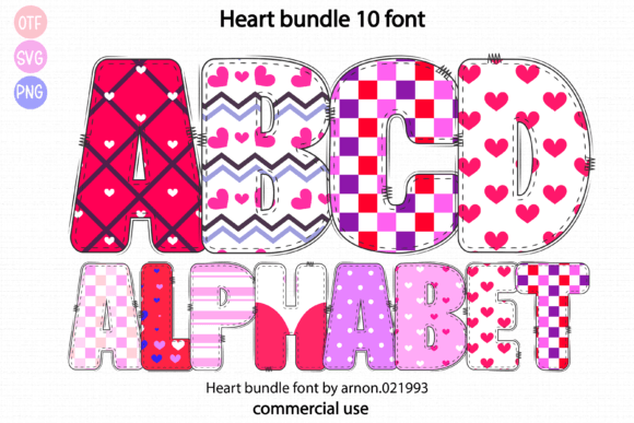 Heart Bundle: A Beautiful Font for Digital Design