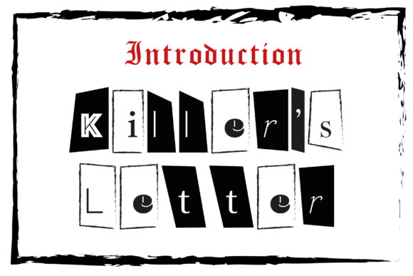 Killer s Letter: A Bold Font for Editorial Design