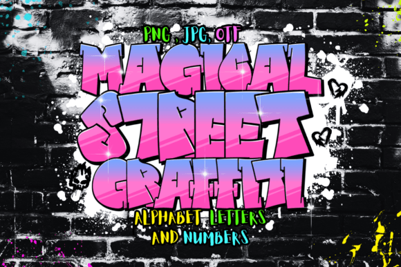 Magical Street Graffiti Font for Creative Branding