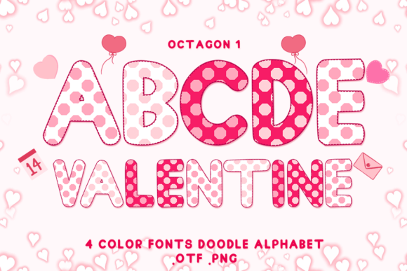 Octagon 1: A Playful Display Font for Digital Creativity