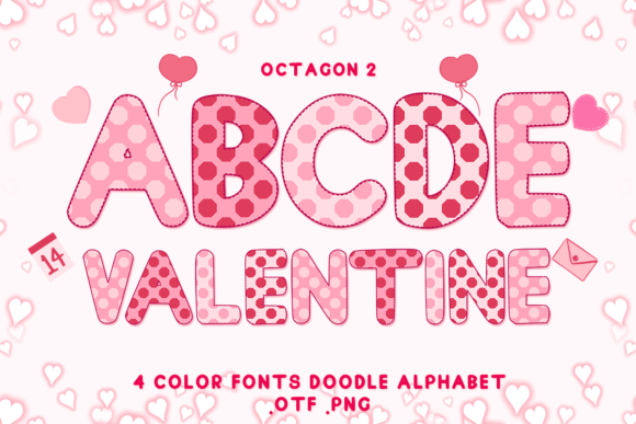 Octagon 2: A Playful Color Font for Creative Branding