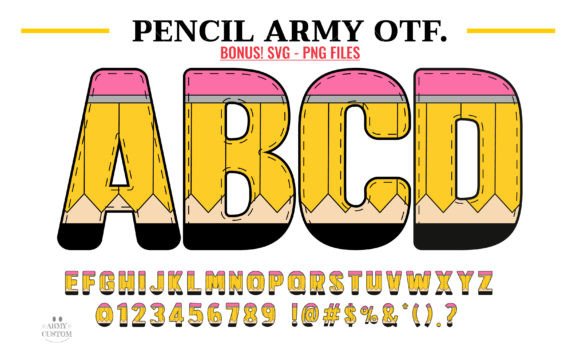 Pencil Army Font Review: A Creative Tool for Campaigns