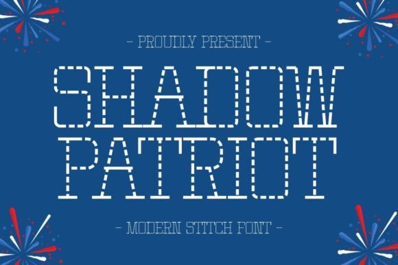 Shadow Patriot Font for Web Design and Digital Branding