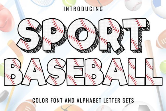 Sport Baseball Font for Web Designers