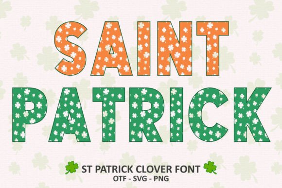 St Patrick Clover: A Colorful Accent for Editorial Design