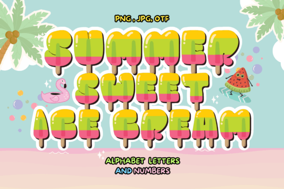 Summer Sweet Ice Cream Font for Campaigns That Pop
