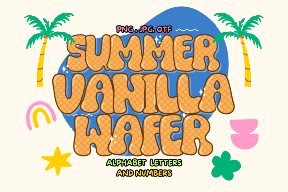 Summer Vanilla Wafer: A Font That Elevates Your Brand