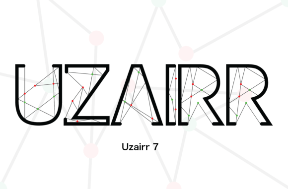 Uzairr7: A Vibrant Font for Digital Design